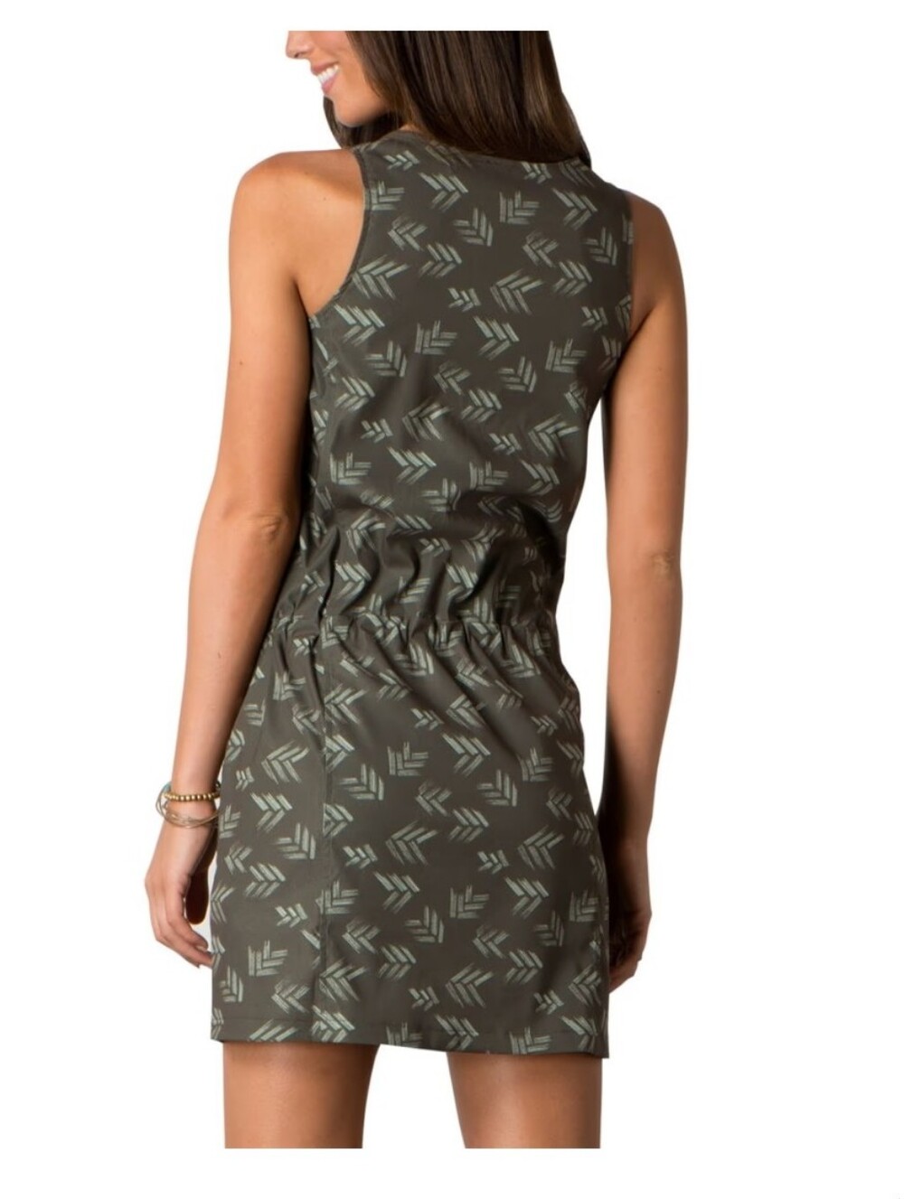 TOAD&CO | Gemma Dress Teal Blue Green Sleeveless Travel Sz S - Picture 2 of 5
